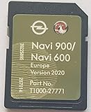 SD Karte GPS Opel NAVI600 NAVI900 Europe 2020