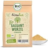 Galgant Pulver Bio (250g) Galgantwurzel gemahlen aus kb