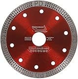 PRODIAMANT Premium Diamant-Trennscheibe für Fliese und Feinsteinzeug 125 mm x 22,23 mm PDX93.936