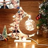 Personalisierte Foto LED Lichter Custom 9 Bilder Weihnachtsbaum Nachtlicht Custom Acryl Tischlampe USB Lampe für Hochzeit Urlaub Dekoration Licht Weihnachten Geburtstagsgeschenk