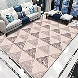 flokati teppich waschbar teppich pastell Esszimmer Balkon rechteckiger Teppich Schlafzimmer Wohnzimmer Dekoration verschleißfest kleiner teppich kinderzimmer teppich 180X250CM 5ft 10.9'X8ft 2.4'