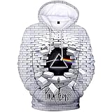 Pink Floyd Pullover Hoodie T-Shirts Sweatshirt 3D-Druck Polyester Perfekt für Damen Herren Fans,H1,XXXL