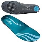 FootActive COMFORT Premium - Federleichter Laufkomfort für Füße, Bein und Rücken, speziell bei Fersensporn, Blau, 42 - 43 (M)