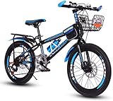 AYDQC Kinderfahrrad, Mountainbike, Studentennahrrad, Hartschwanz Fahrrad, 18/20/22 Zoll, Variable Geschwindigkeit Fahrrad, Scheibenbremse Bike 7-2,22 Zoll fengong (Color : 22 Inch)