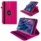 UC-Express Tasche Hülle Cover für Medion Lifetab S10321 Schutz Case Tablet Schutzhülle Bag, Farben:Pink