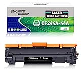 SINOPRINT Kompatible Tonerkartusche für HP CF244A 44A mit Chip für HP Laserjet Pro M15w M15a MFP M28w M28a, HP Laserjet Pro M16w M16a MFP M29w M29a M28 M15 M29 M16 Drucker (Schwarz)