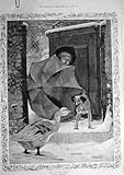 Regenschirm für Kinder, Antik-viktorianischer Druck, 1885