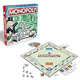 Monopoly Classic, Gesellschaftsspiel für Erwachsene & Kinder, Familienspiel, der Klassiker der Brettspiele, Gemeinschaftsspiel für 2 - 6 Personen, ab 8 J