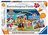 Ravensburger tiptoi Spiel 00069 Puzzle für kleine Entdecker: Paw Patrol - 2x24 Teile Kinderpuzzle ab 4 Jahren, für Jungen und Mädchen, 1 Sp