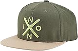 Nixon Exchange Olive Khaki Snapback Cap One S