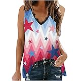 Frauen Independence Day Print T-Shirt Tops Sommer Casual Loose Fit T-Shirt 2022 Dressy Tunika T-Shirt Geschenk für F