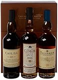 The Classic Malts Collection Pack Coastal Single Malt Whisky (3 x 0.2 l) mit Talisker 10, Caol Ila 12, Clynelish 14