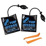 AUTOUTLET 2 Stück Montagekissen Pneumatikspanner, Air Wedge Pump Up Montage Luftkissen Spreizkissen Hebekissen, Belastung bis 150kg, Montagehilfe für die Tür Fenster Installation und Auto-Rep