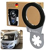 SOLIDfy® - AdBlue Verschluss Sicherung aus Edelstahl für Hymer Vollintegriert (Fiat Ducato, Citroen Jumper, Peugeot Boxer)