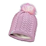 Buff Women's NINA Lilac Sand Strick & Polar Mütze Kinder, Blue, Einheitsgröß