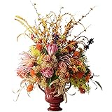 aedouqhr Vasen Vasen Sets Für Dekor Eingang Bodenvase Dekorative Künstliche Blumenornamente Wohnzimmer Simulation Blumenschmuck Moderne Kreative Europäischen Stil Vase Hochzeit Event Home Office D