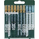 Metabo Stichsägeblattsortiment - SP 10-teilig, für Holz+Metall+Kunststoffe (623599000) Materialeignung: Holz / Metall /