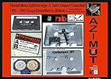 Einstell-Mess-Kalibrierungs- u. Test-Compact Cassetten 1965 -1995 Bildband inkl. Gauge - Einstelllehren: für Bandlauf, Drehmoment, Geschwindigkeit, ... als Beispielbilder. Mit Servicetipps!