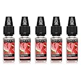 5 x 10ml Spar-Paket | Elvapo Premium E-LIQUIDS | Wassermelone | 50ml für E-Zigaretten und E-Shishas | 0mg (ohne Nikotin) | Made in Germany!