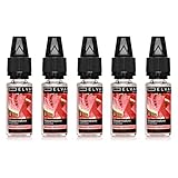 5 x 10ml Spar-Paket | Elvapo Premium E-LIQUIDS | Wassermelone | 50ml für E-Zigaretten und E-Shishas | 0mg (ohne Nikotin) | Made in Germany!