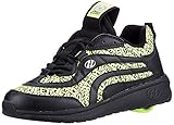Heelys Herren Nitro Schuhe mit Rollen, Schwarz, Neongelb, 39 EU