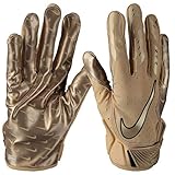 Nike Vapor Jet 5.0 Sonderedition, American Football Skill Handschuhe - Gold Gr. S