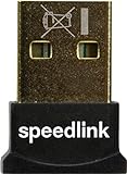 Speedlink VIAS Nano USB Bluetooth 4.0 Adapter - kabelloser Datentransfer bis zu 3 Mbit/s - für PC/Notebook/Laptop, schw