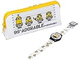 Minions Kind Digital Quarz Uhr mit Plastik Armband MNS140SET