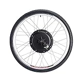 Z ZELUS Ebike Umbausatz 26” E Bike Conversion Kit 36V 500W Ebike Elektrofahrrad Umbausatz Kit (Hinterrad)