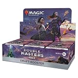 Magic The Gathering Double Masters 2022 Draft-Booster-Display, 24 Booster (Deutsche Version), Multi, D06551000