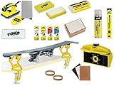 Toko Geschenke-Set Skiwax Deluxe Set 15-teilig mit Digital Wachsbügeleisen Skisp