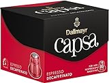 Dallmayr Kaffee Capsa Espresso Decaffeinato Kaffeekapseln, 5er Pack (5 x 56 g)