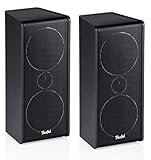 2X Teufel CS35FCR Mk3 Satelliten Lautsprecher aus Consono 35 Set in Schw