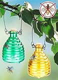 WENKO 71710900 Wespenfalle Glas farbig 2