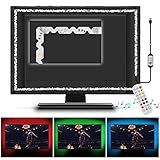 DANCRA LED TV Hintergrundbeleuchtung, 5m RGB TV Beleuchtung Für 60 bis 80 Zoll , TV LED Strip, APP-Steuerung,USB LED Streifen Für HDTV, PC Bildschirm, Schlafzimmer,Spielzimmer,Raumdek