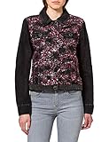 Desigual Womens CHAQ_ALBA Denim Jacket, Blue, 36