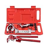 11-teiliges Kupferrohr-Metallrohr-Biegerohr-Biegewerkzeug-Kit für Messing- oder dünnwandig