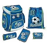 Scooli Campus Fit Pro Schulranzen-Set 6tlg Footb