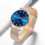 Voigoo Luxusmode-Frau-Armband-Uhr-Frauen-beiläufiger wasserdichter Quarz-Dame-Kleid-Uhren Geschenk Liebhaber Uhr relogio F