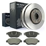 Bremsen/SATZ BREMSSCHEIBEN Ø283 BELÜFTET + BREMSBELÄGE VORNE NB PARTS GERMANY 10040973