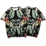 SSBZYES Herren-T-Shirts mit kurzen Ärmeln Herren-Blumen-T-Shirts Herren-T-Shirts in Übergrößen Herren-T-Shirts in Übergrößen Oberteile Sommer-Kurzarm-T-Shirts für Herren Locker und b