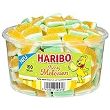 Haribo Honigmelonen gezuckertes Fruchtgummi mit Schaumzucker 1050g