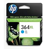 HP 364XL Blau Original Druckerpatrone mit hoher Reichweite für HP OfficeJet, DeskJet,