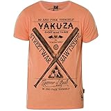 Yakuza Streetwar T-Shirt TSB-9011 Papaya Punch Orange, 4XL