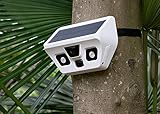 Technaxx FullHD-Solar-Aussenkamera mit LED-Licht TX-156 - Solar/Akku betriebene FullHD Aussenkamera mit LED-Licht und Bewegungsmelder, Foto, Video mit Ton, LED, FullHD, MicroSD, Solar, Überwachung