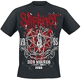 Slipknot Iowa Star Männer T-Shirt schwarz L 100% Baumwolle Band-Merch, B