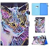 Kizaten Buchdeckel Hülle für Samsung Galaxy Tab S6 Lite 10,4 Zoll (SM-P610/P615) Tablet Klapp Leicht Schutzhülle Urban Folio Lederhülle Case Smart Cover mit Standfunk