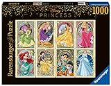 Ravensburger Puzzle 16504 – Nouveau Art Prinzessinnen – 1000 Teile Disney Puzzle für Erwachsene und Kinder ab 14 J