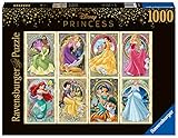 Ravensburger Puzzle 16504 – Nouveau Art Prinzessinnen – 1000 Teile Disney Puzzle für Erwachsene und Kinder ab 14 J