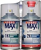 SprayMax Scheinwerfer- Reparatur - Set 250 ml 1K Primer 250 ml 2K Klarlack 684099